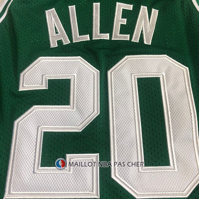Maillot Boston Celtics Ray Allen NO 20 Mitchell & Ness 1996-97 Vert